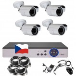4CH 5MPx AHD kamerový set CCTV EONBOOM 4B - DVR s LAN a 4x venkovní bullet 4CH 5MPx AHD kamerový set CCTV EONBOOM 4B - DVR s LAN a 4x venkovní bullet