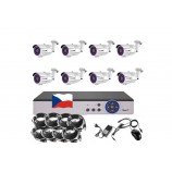 8CH STARVIS kamerový set CCTV EONBOOM VR8B s DVR s LAN a 8x vari bullet kamerou 8CH STARVIS kamerový set CCTV EONBOOM VR8B s DVR s LAN a 8x vari bullet kamerou
