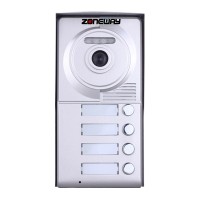 Zoneway ZW-702-4 dveřní jednotka, tablo Zoneway ZW-702-4 dveřní jednotka, tablo