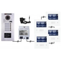Set videozvonku ZONEWAY ZW-432M + ZW-619-4D Set videozvonku ZONEWAY ZW-432M + ZW-619-4D