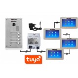 Set WIFI P2P TUYA videozvonku | ZONEWAY ZW-777 + ZW-738-4 Set WIFI P2P TUYA videozvonku | ZONEWAY ZW-777 + ZW-738-4