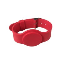 RFID Čip - náramek | Sebury MF 13,56MHz, červený RFID Čip - náramek | Sebury MF 13,56MHz, červený